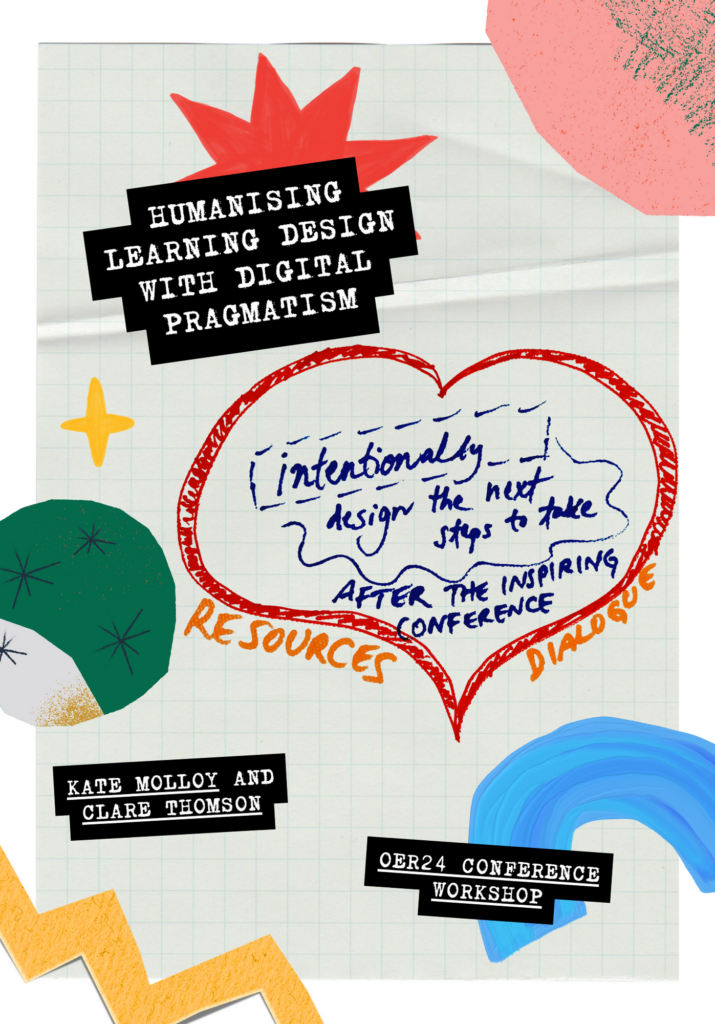Cover image of OER resource in zine format